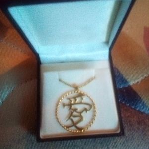 Gold plated necklace